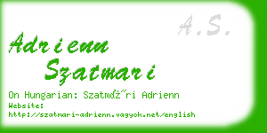 adrienn szatmari business card